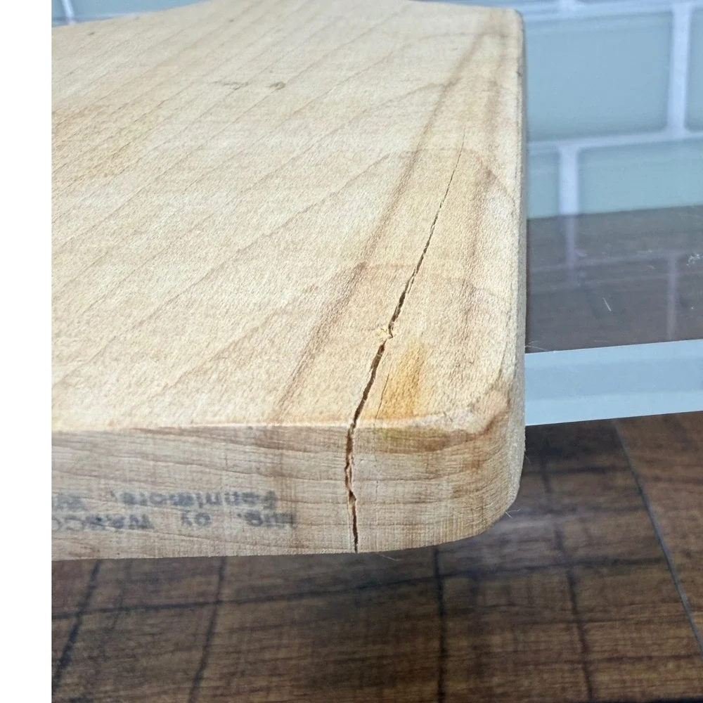 Vintage WASCO Wisconsin Wood Cheese Board 